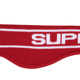 Supreme FW25 Contrast Logo Headband Red