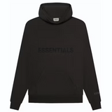 FOG Essentials 3D Silicon Applique Pullover Hoodie Black