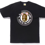Bape Year Of The Mouse Black Tee