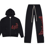 Godspeed OG Logo Sweatsuit V2 "Black/Red"