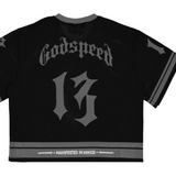 Godspeed First Down Jersey "Black/Grey"