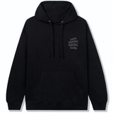 Anti Social Social Club Burnout Hoodie Black