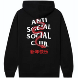 Anti Social Social Club Wisdom Hoodie Black