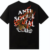 Anti Social Social Club Tiger Blood Tee Black