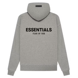 FOG Essentials Dark Oatmeal Hoodie SS22