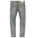 Purple Brand Indigo Oil Repair Jeans Indigo