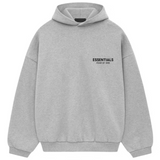 FOG Essentials Fleece FW24 Front/Back Hoodie Light Heather Grey