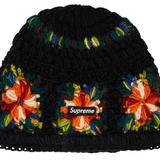 Supreme SS25 Crochet Beanie Black