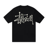 Stussy Bones Stock Tee Black