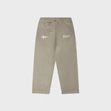 OUT Shooting Star Open Bottom Sweatpants Apricot