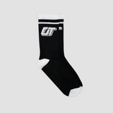 Outlined Black Socks White Stripe OT Logo (2 Pack)