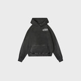 OUT Vibes Drop Shoulder Hoodie Vintage Grey
