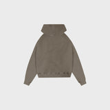 OUT O.STAR Drop Shoulder Hoodie Vintage Taupe