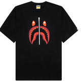 Bape Shark Korea Tee Black