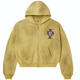 Vale Forever Sun Clustered Cluster Zip Up Zip Up Yellow