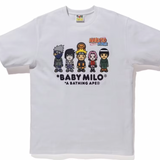 Bape Naruto Milo #3 Tee White