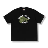 Bape Baby Milo College Relaxed Black Tee