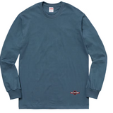 Supreme FW17 F*** The Rest L/S Tee Dark Slate