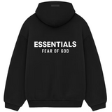 FOG Essentials Fleece FW24 Front/Back Hoodie Black