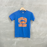 Vintage NBA Cleveland Cavaliers T-Shirt Blue-Orange XS