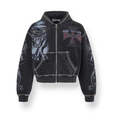 Vale Hardy Boyz Zip Up Hoodie Black
