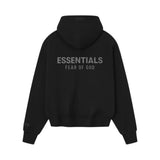 FOG Essentials FW25 Classic Zip Up Hoodie Jet Black