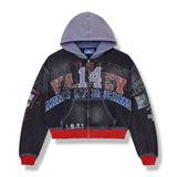Vale Forever Big 14 Zip Up Hoodie Black