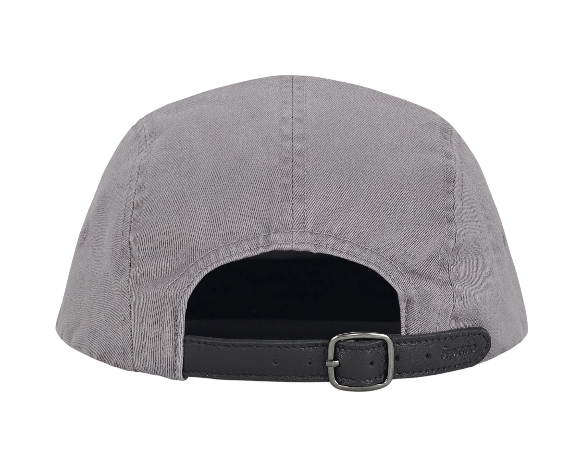 Supreme SS26 Washed Chino Twill Camp Cap Grey