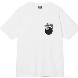Stussy 8 Ball Pigment Dyed T-Shirt White
