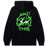 Anti Social Social Club Fragment Precious Petals Green Black Hoodie