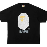 BAPE Hajime Sorayama Ape Head Black Tee