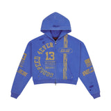 Godspeed Roadster Zip Up Hoodie Blue/Yellow