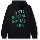 Anti Social Social Club Glitch Hoodie Black
