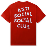 Anti Social Social Club Partly Cloudy Tee Red
