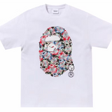 Bape x Tamagotchi Ape Head White Tee