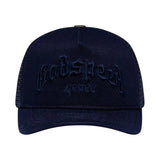 Godspeed Forever Trucker Hat Midnight Navy