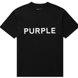 Purple Brand Jersey Short-Sleeve Tee Black