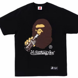 Bape Ape Head Coca Cola Classic Tee Black