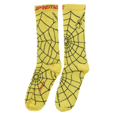 Supreme FW24 Spyder Crew Socks 1 Pack Yellow