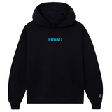 Anti Social Social Club  Fragment Design Logo Hoodie Black