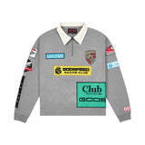 Godspeed GRC Quarter Zip Polo Grey