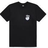 Stussy 8 Ball Pigment Dyed Tee Black