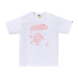 Bape Ape Face Sakura Tee White