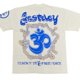 Hellstar Studios Yoga T-Shirt Cream