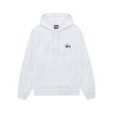 Stussy Basic Hoodie Ash Heather
