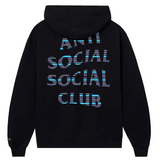 Anti Social Social Club  Fragment Design Logo Hoodie Black