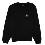 Stussy Basic Black Crewneck