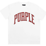 Purple Brand Heavy Jersey SS Tee Off White