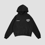 The Takeover Drop Shoulder French Terry Hoodie Jet Black