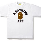 Bape Original College Tee White